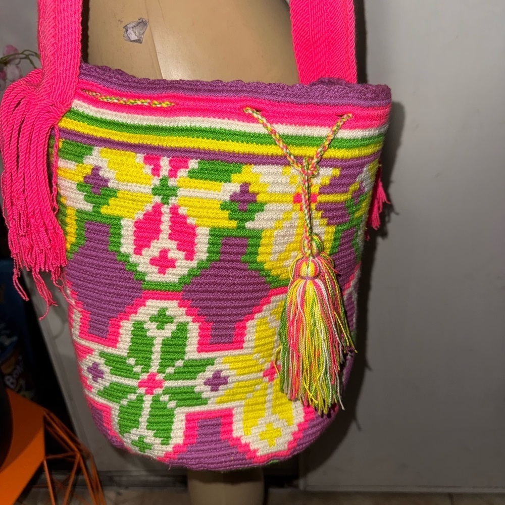 Wayuu women handmade tote bag